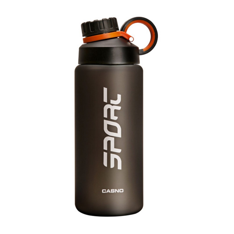 Пляшка для води KXN-1242 Casno KXN-1242_Black 800 мл, чорна