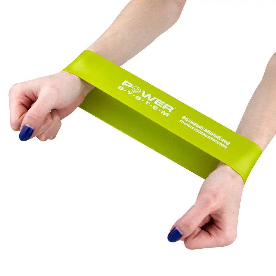 Резинка для фитнеса Flex Loop Medium Power System PS_4062_Green