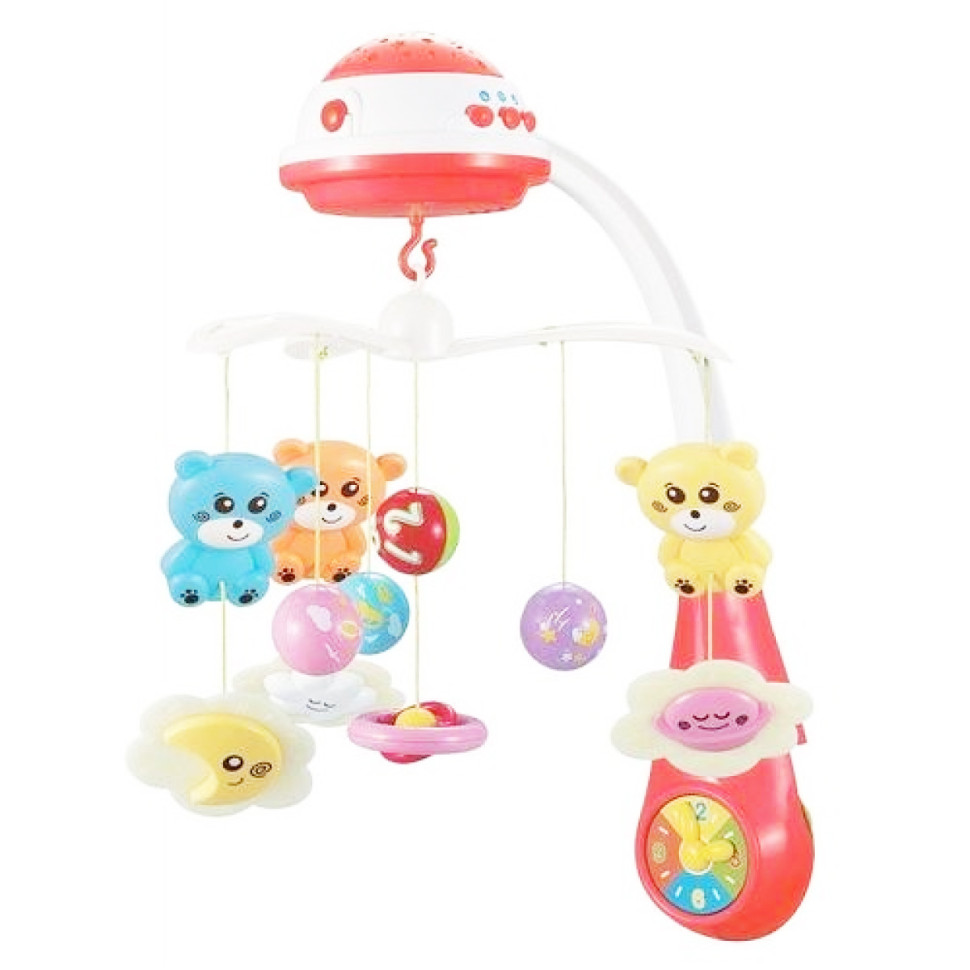 Мобіль для ліжечка Ведмедик Baby Mix FS-35604 з проектором 37046