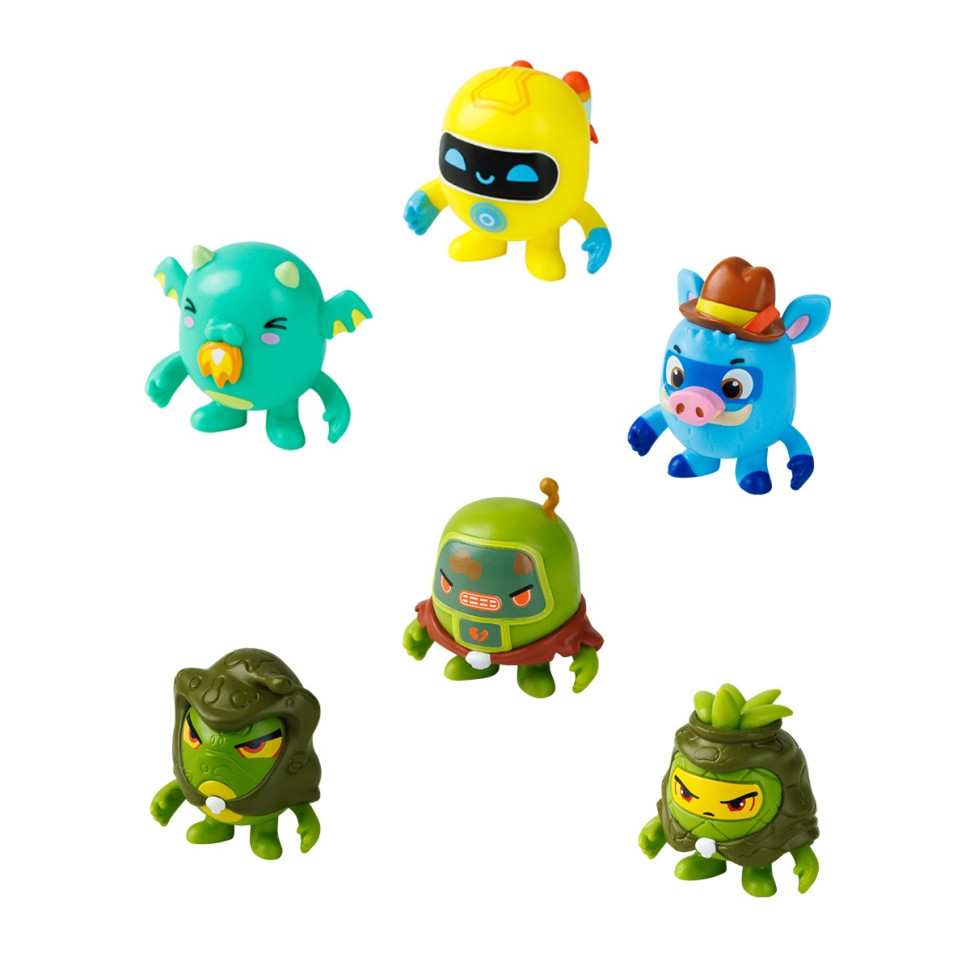 Набір фігурок ЧУДЕРНАЦЬКІ ГЕРОЇ PINATA SMASHLINGS SL2065, 8 фігурок в асортименті