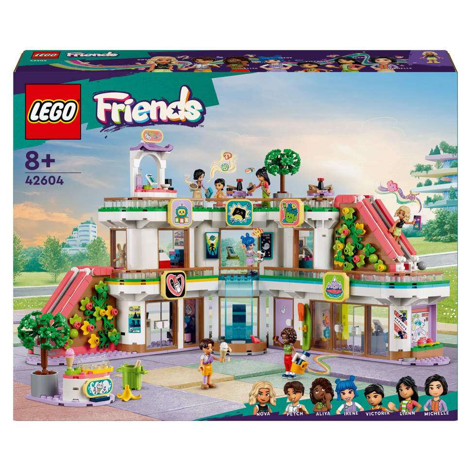 Конструктор Торговый центр в Хартлейк-Сити LEGO Friends 42604, 1237 деталей