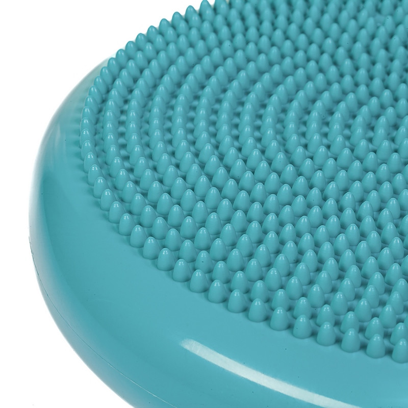 Балансировочная массажная подушка с насосом и коробками Gemini Pro BC-01CYAN Бирюзовый