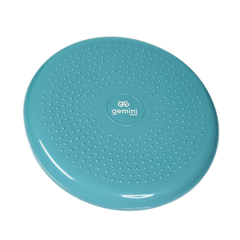 Балансировочная массажная подушка с насосом и коробками Gemini Pro BC-01CYAN Бирюзовый