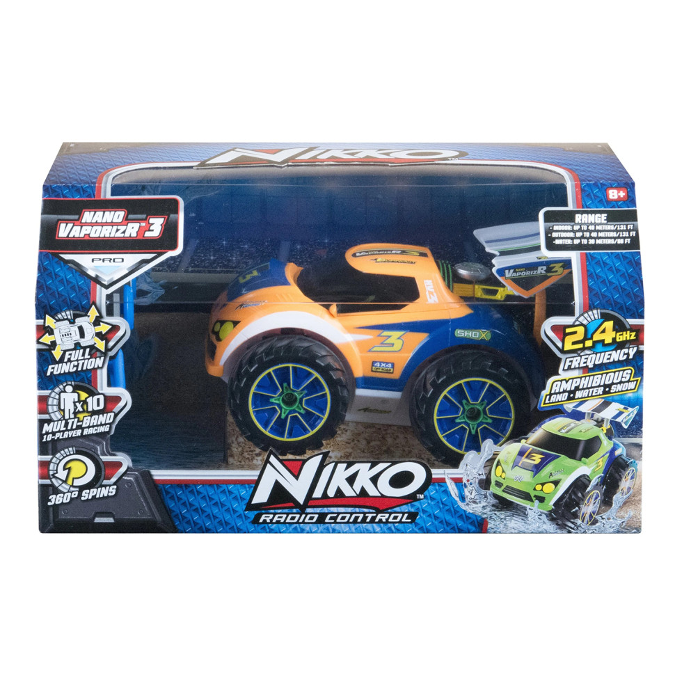 Машинка-амфибия на пульте управления 