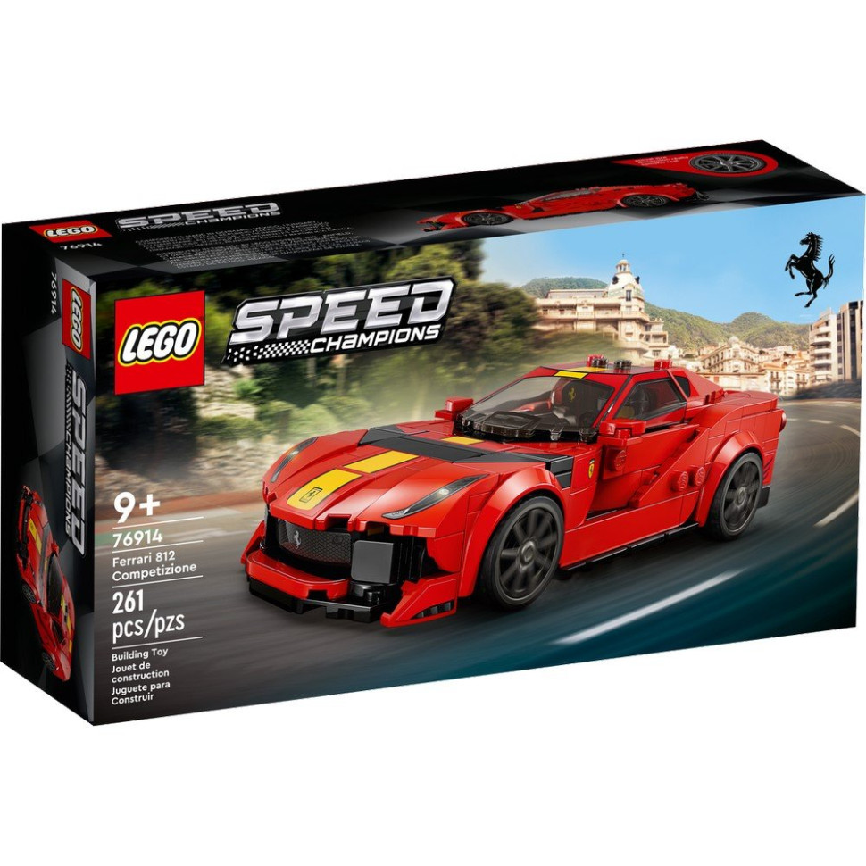 Конструктор Ferrari 812 Competizione LEGO 76914, 261 деталь