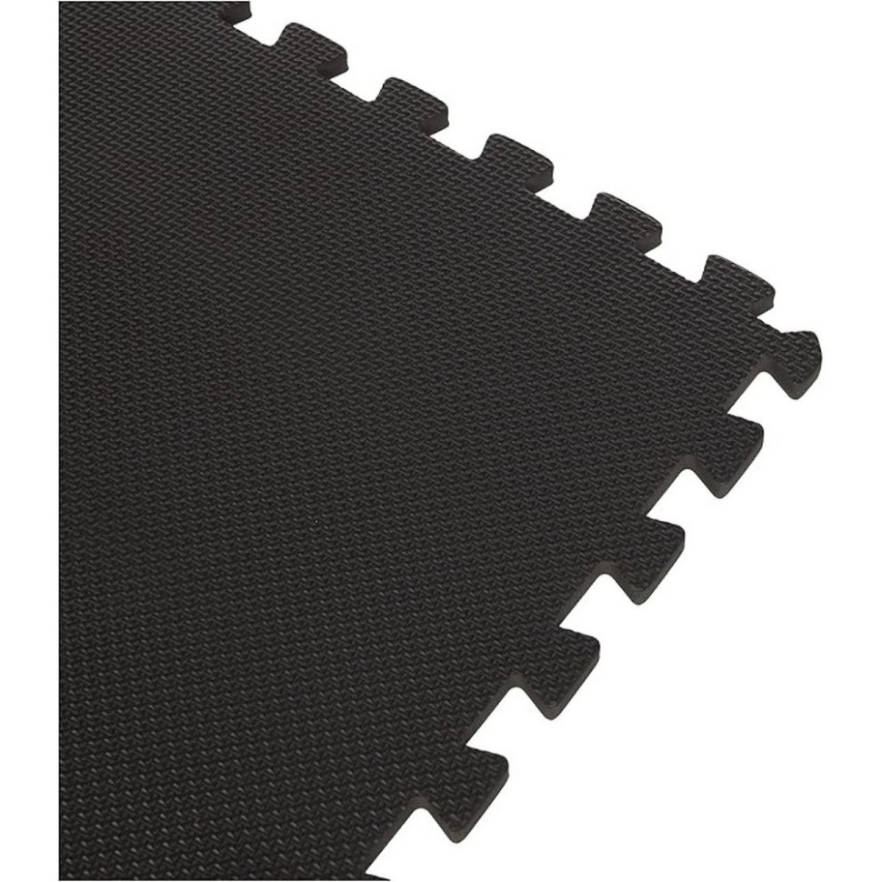Мат-пазл (ласточкин хвост) Inter-lock Mat LiveUp LS3259 черный 120х120х1,2 см