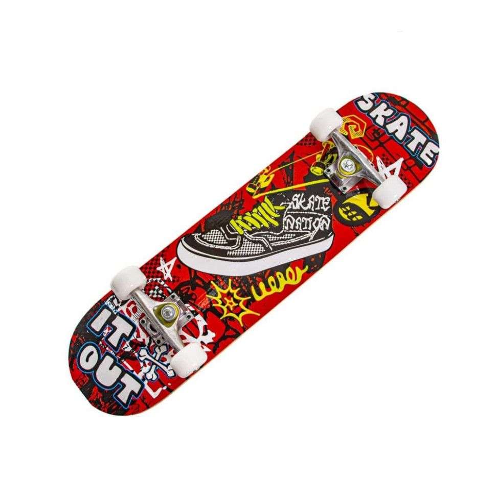 Скейтборд дерев'яний «Skate It Out» Bambi 283215433 до 80 кг