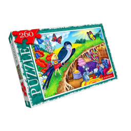 Пазл детский "Дюймовочка" Danko Toys C260-12-12, 260 элементов
