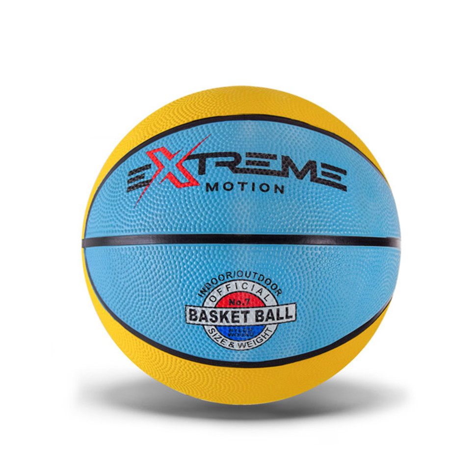 Мяч баскетбольный Extreme Motion Bambi BB1485 № 7, 520 грамм