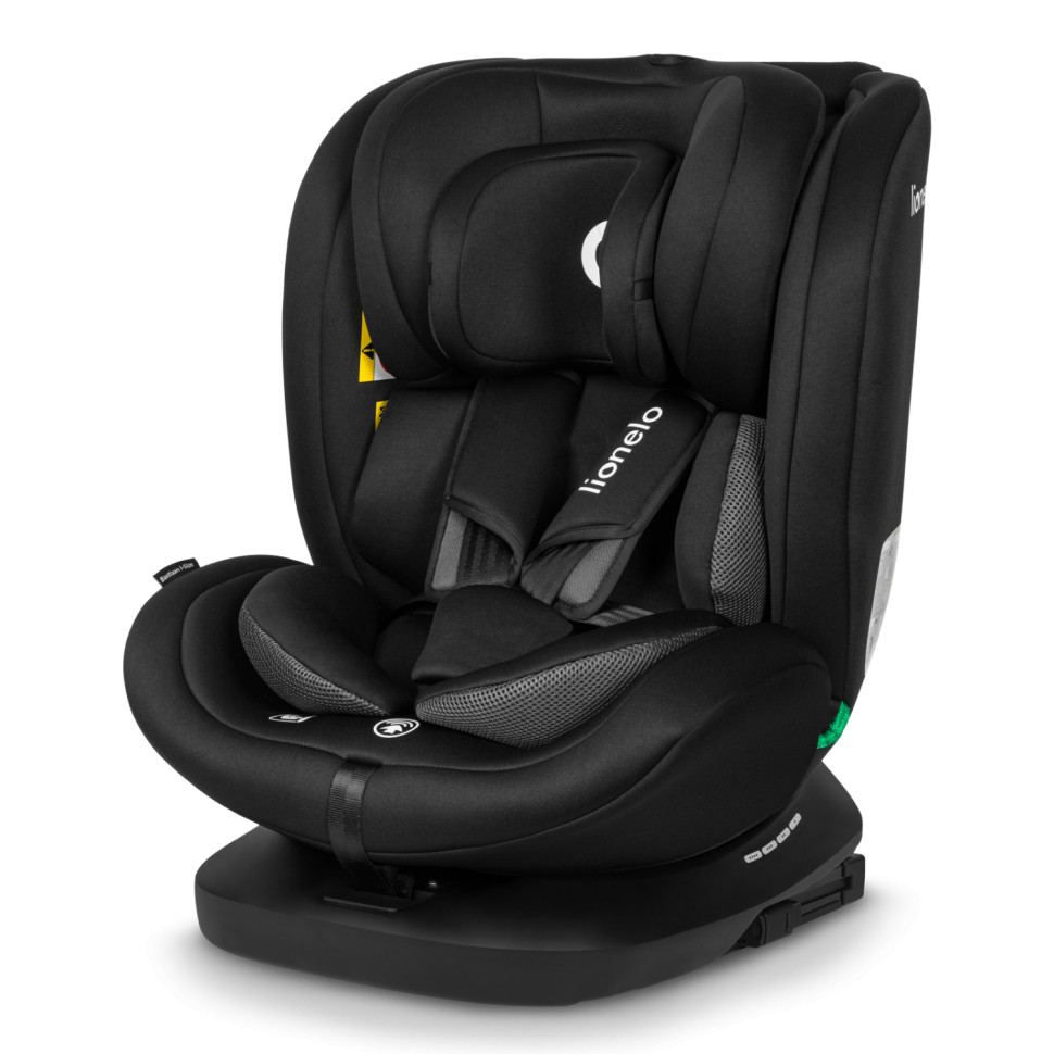 Дитяче автокрісло BASTIAAN Lionelo 70185440 I-SIZE, BLACK CARBON