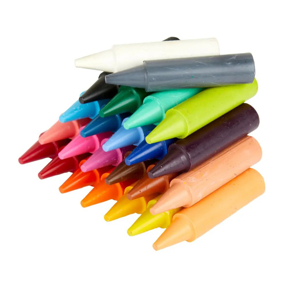 Набор большого воскового мела для малышей Mini Kids Crayola 256243.112, 24 шт
