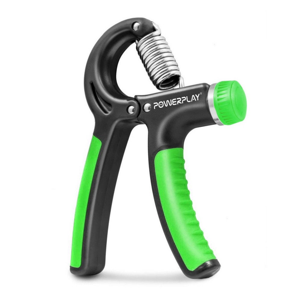 Еспандер кистьовий з регульованим навантаженням Strength Grip PowerPlay PP_4323_Bl/Green 10-40 кг