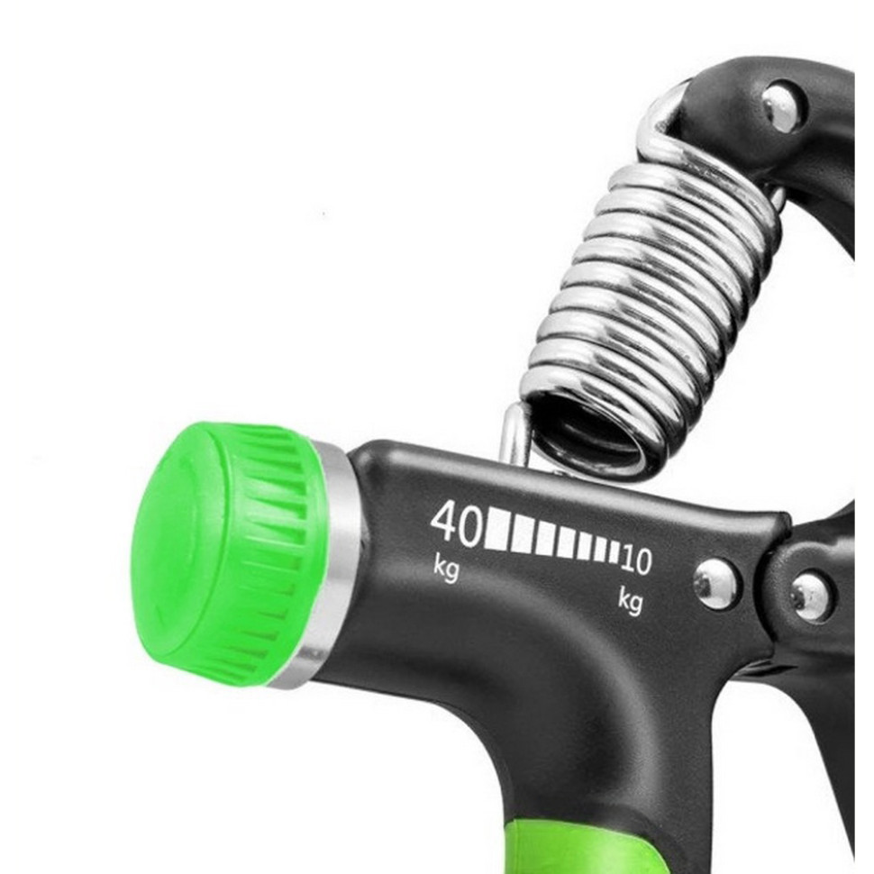 Еспандер кистьовий з регульованим навантаженням Strength Grip PowerPlay PP_4323_Bl/Green 10-40 кг