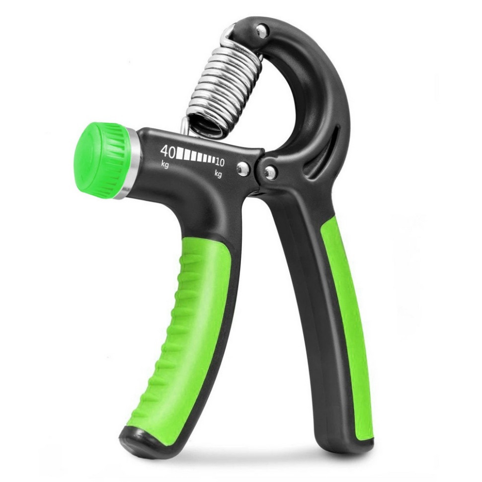 Еспандер кистьовий з регульованим навантаженням Strength Grip PowerPlay PP_4323_Bl/Green 10-40 кг