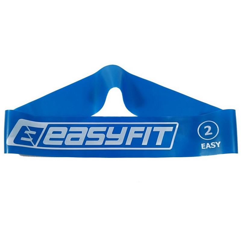 Гумка для фітнесу №2 EasyFit EF-1813-2 синій 5 кг