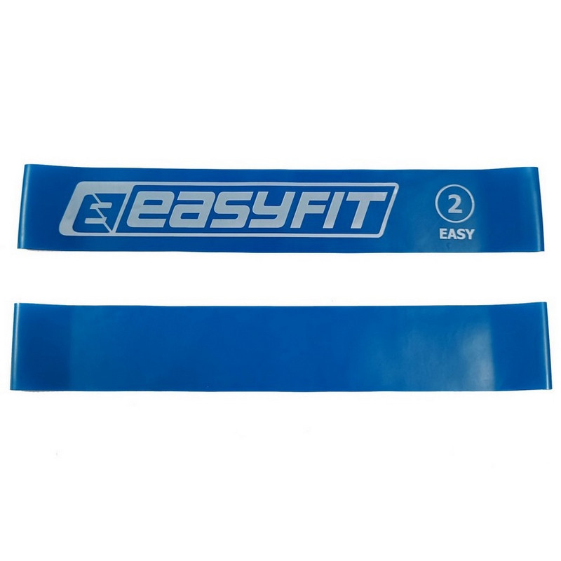 Гумка для фітнесу №2 EasyFit EF-1813-2 синій 5 кг