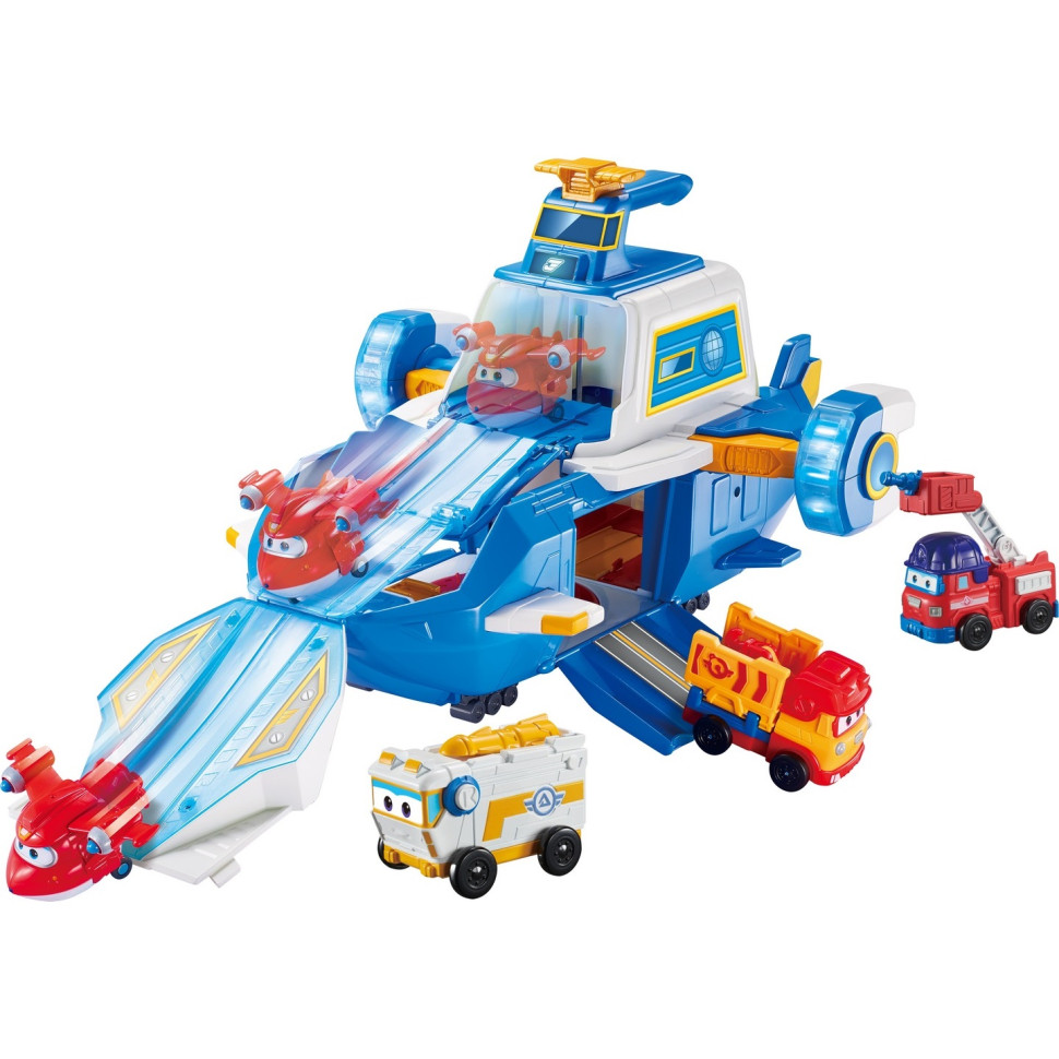 Ігровий набір Super Wings Air Moving Base, Повітряна База, світло, звук EU740831