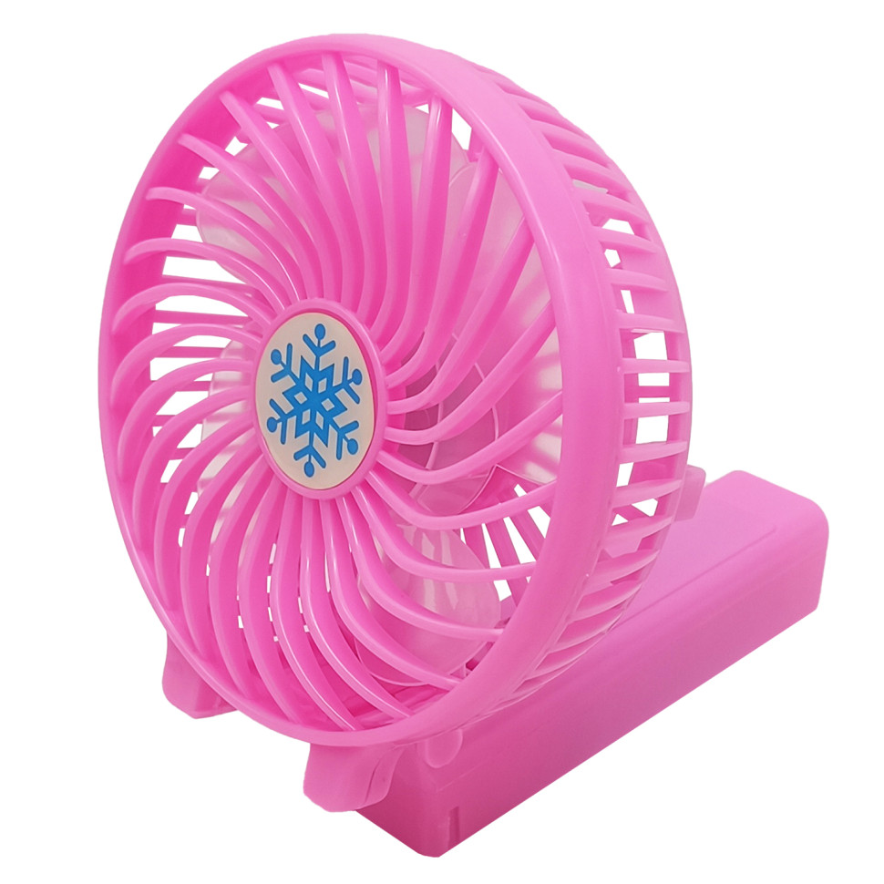Вентилятор ручний портативний Bambi VNTR-001(Pink) рожевий
