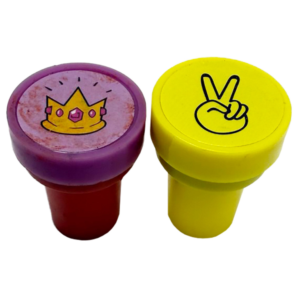 Дитячі пачатки-штампи 2 в 1 Bambi CN979, 2 штуки