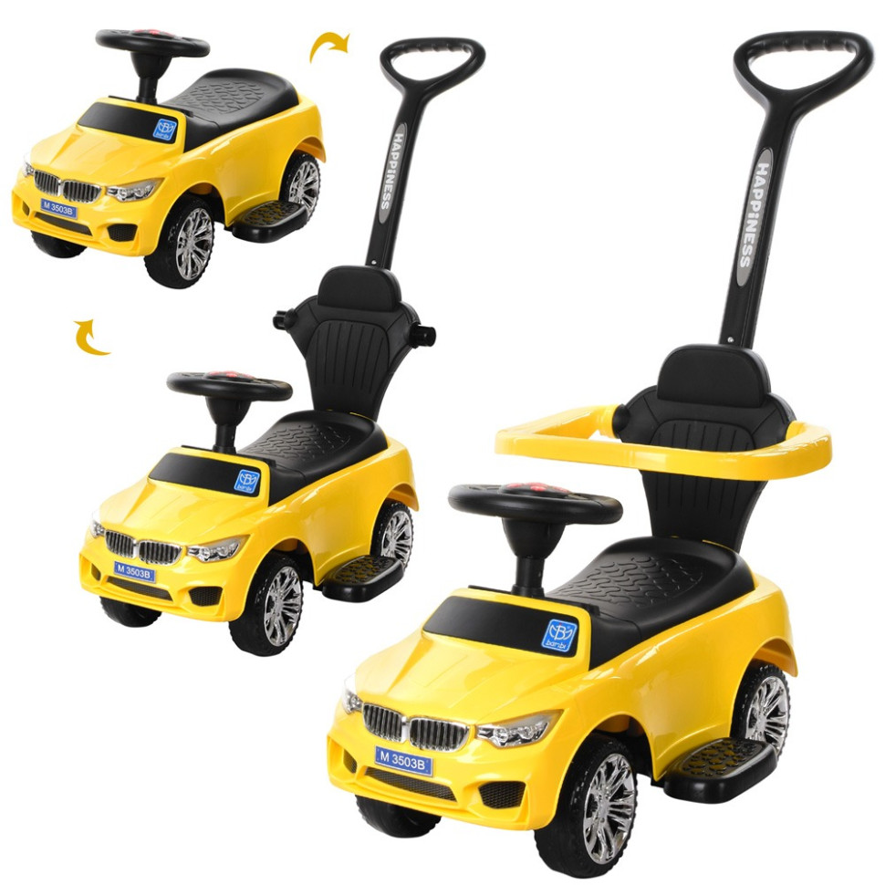 Каталка-толокар Bambi M 3503B-6 Жовтий