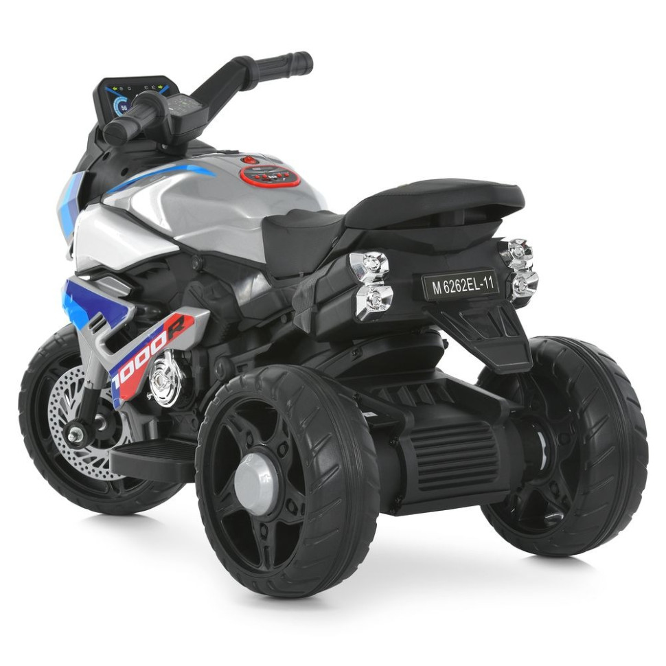 Дитячий електромобіль Мотоцикл Bambi M 6262EL-11 до 30 кг
