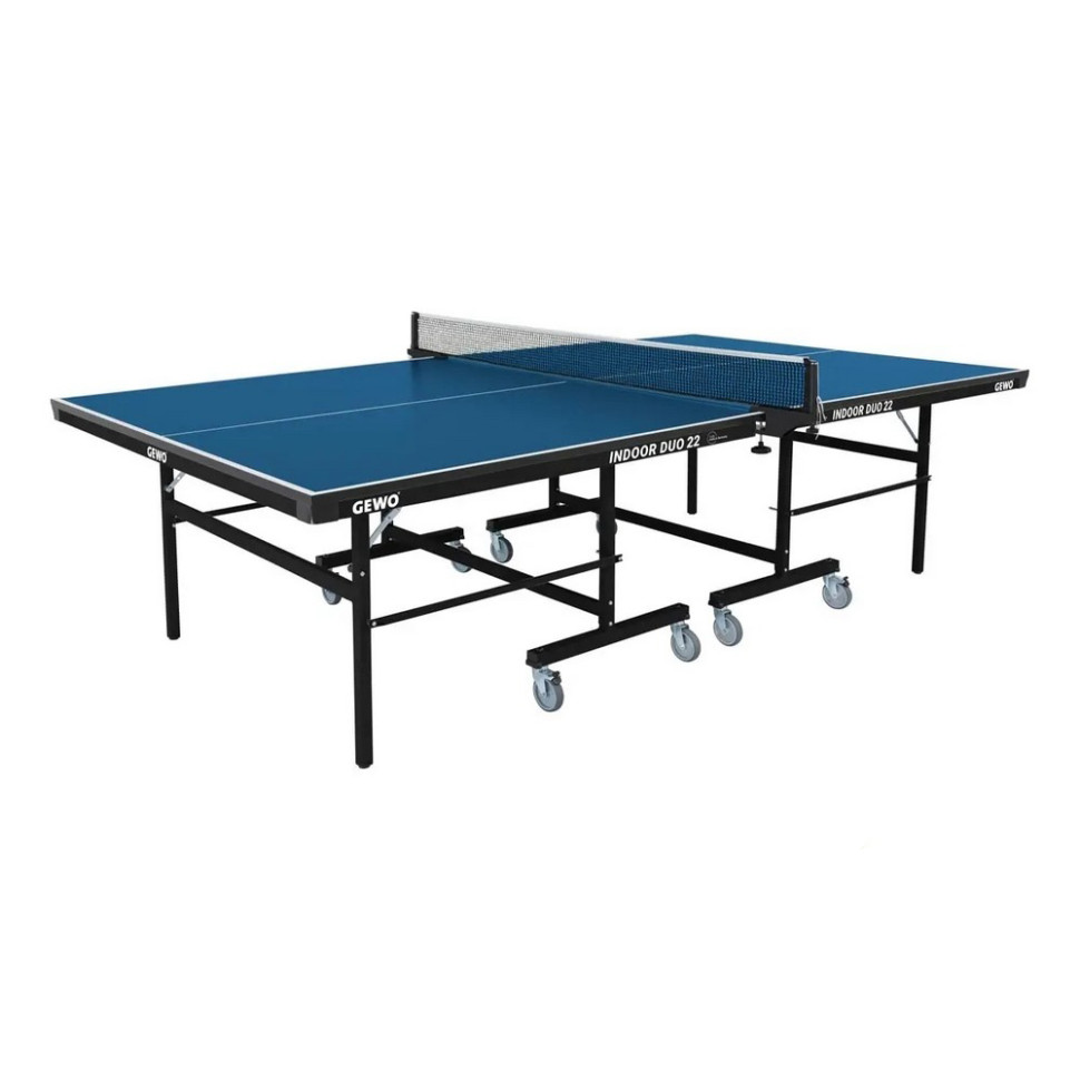 Тенісний стіл Indoor Duo Gewo 931062 Blue (106516500)