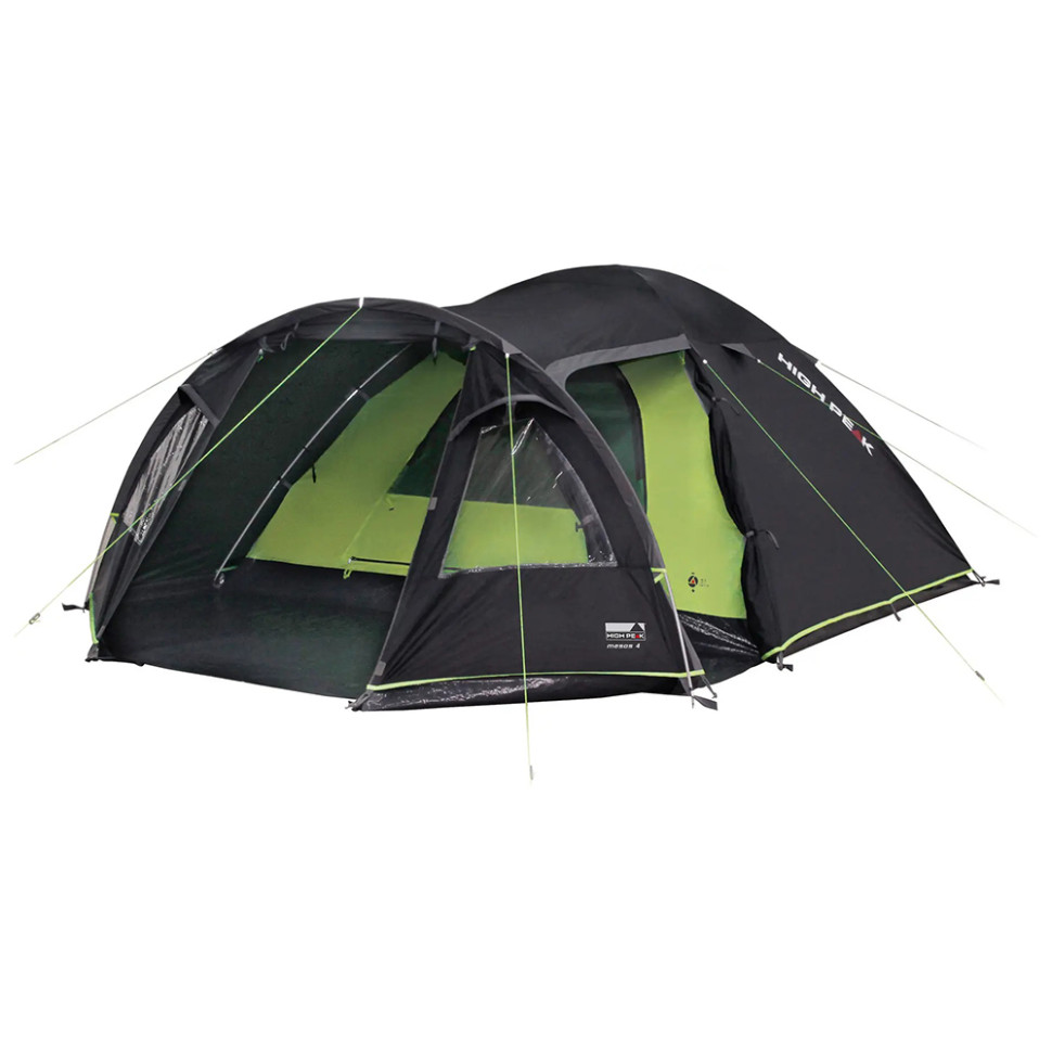 Палатка четырехместная Mesos 4 High Peak 925399 Dark Grey/Green