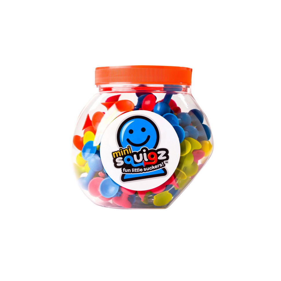 Конструктор на міні-присосках Fat Brain Toys F107ML MiniSquigz 75 штук