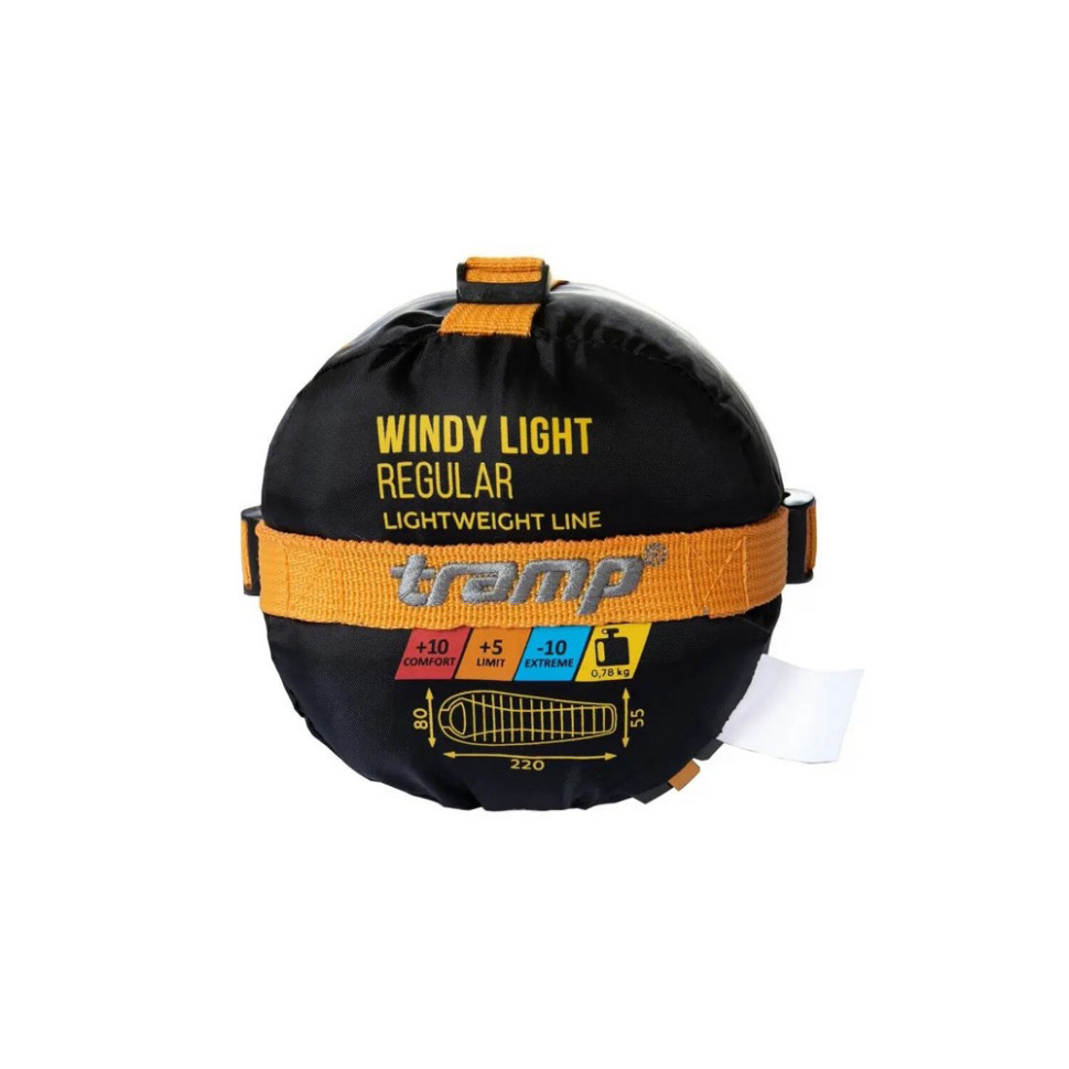 Спальний мішок Windy Light Tramp UTRS-055-R Правий