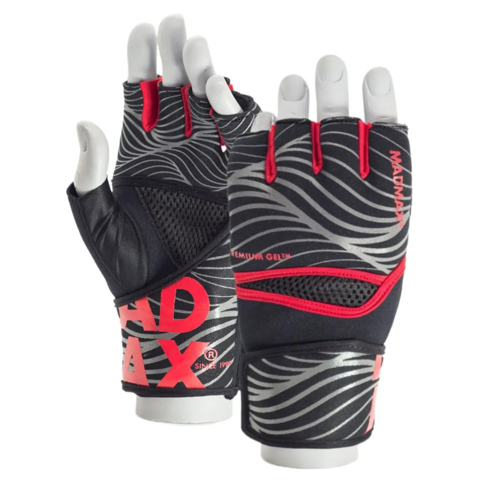 Перчатки MAXGEL Fighting Gloves MadMax MBF-906-RED Red