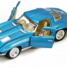 Машинка Corvette "Sting Rey" 1963 Kinsmart KT5358W інерційна, 1:32