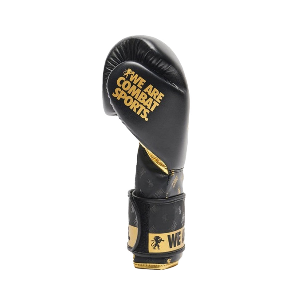 Боксерські рукавиці GN220 DNA Leone GN220_Black_10oz 10 унцій (бинти в комплекті)