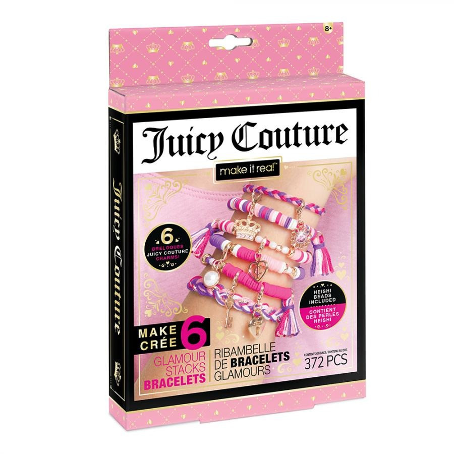 Міні-набір для створення шарм-браслетів  «Гламурні браслети» Juicy Couture Make it Real MR4438