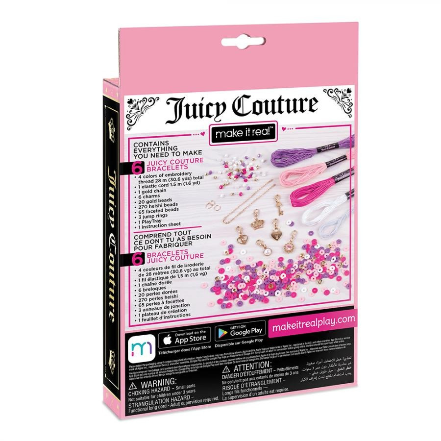 Міні-набір для створення шарм-браслетів  «Гламурні браслети» Juicy Couture Make it Real MR4438