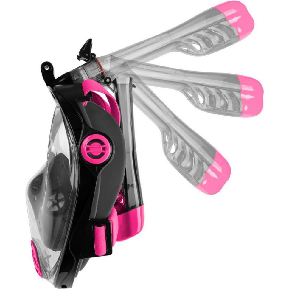 Полнолицевая маска SPECTRA 2.0 Aqua Speed 247-19 черный, розовый, S/M