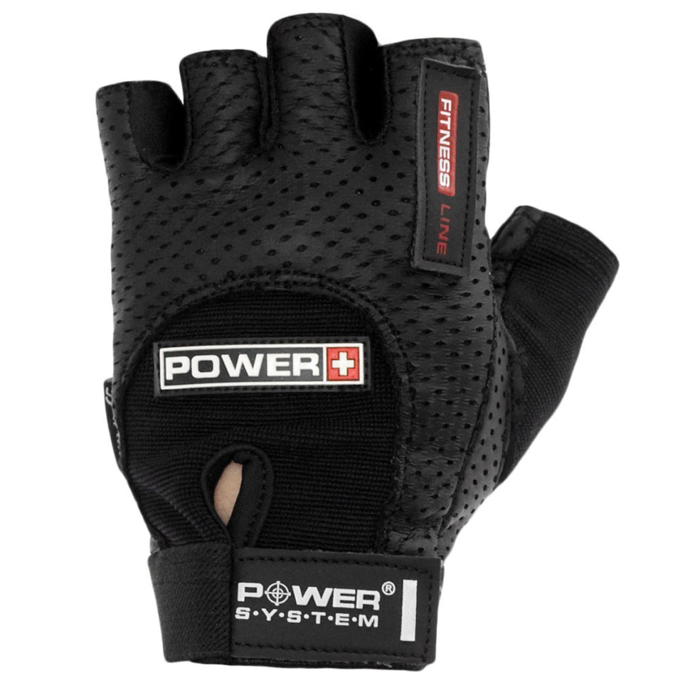 Перчатки для фитнеса Power Plus Power System PS-2500_2XL_Black, Black XXL