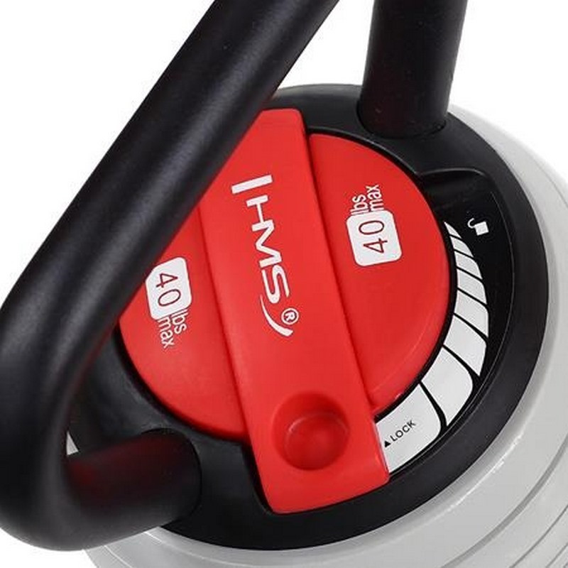 Гиря тренувальна розбірна KR40 HMS 5907695509502, 17,1 кг