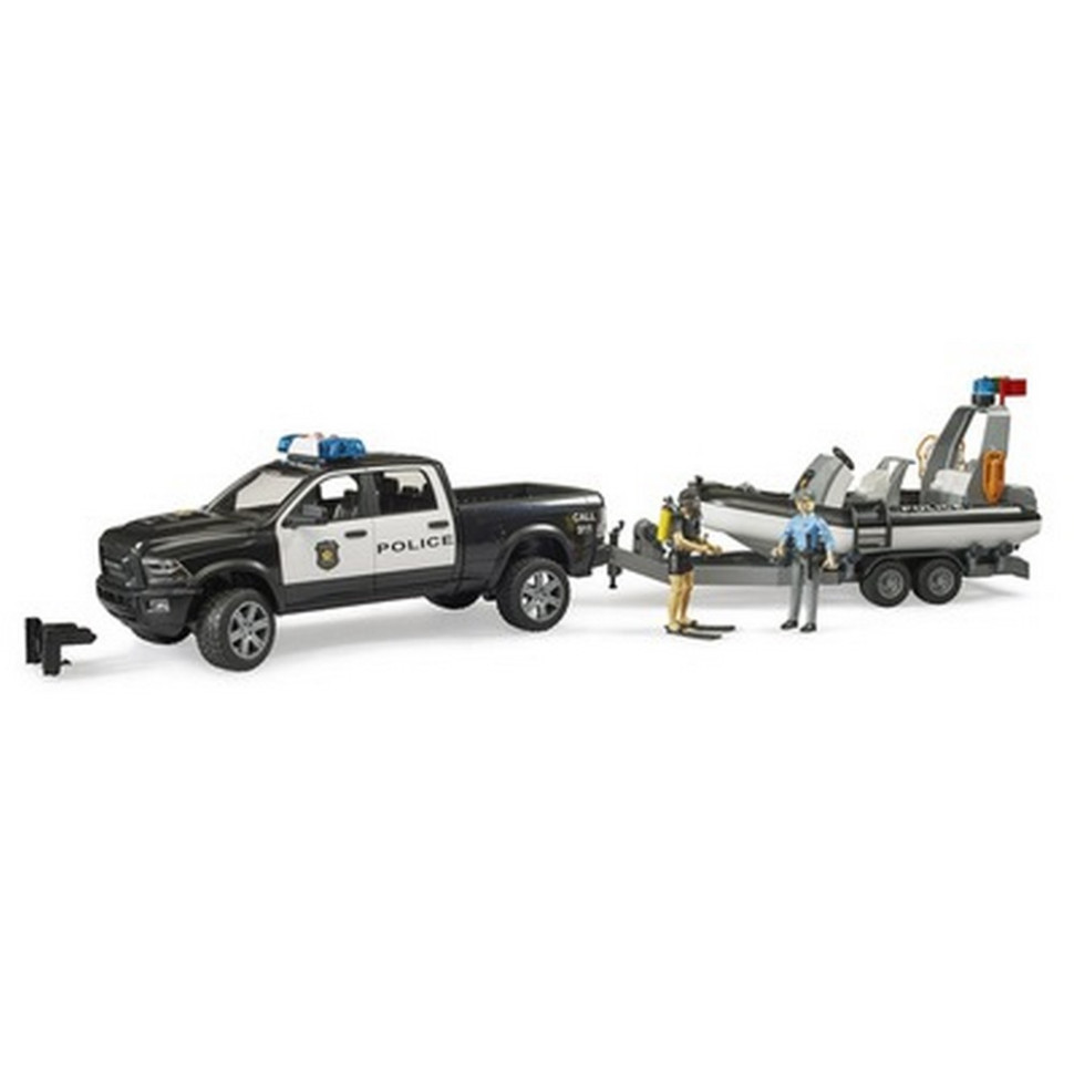 Поліцейський автомобіль Dodge RAM 2500 Bruder 02507 (1:16)