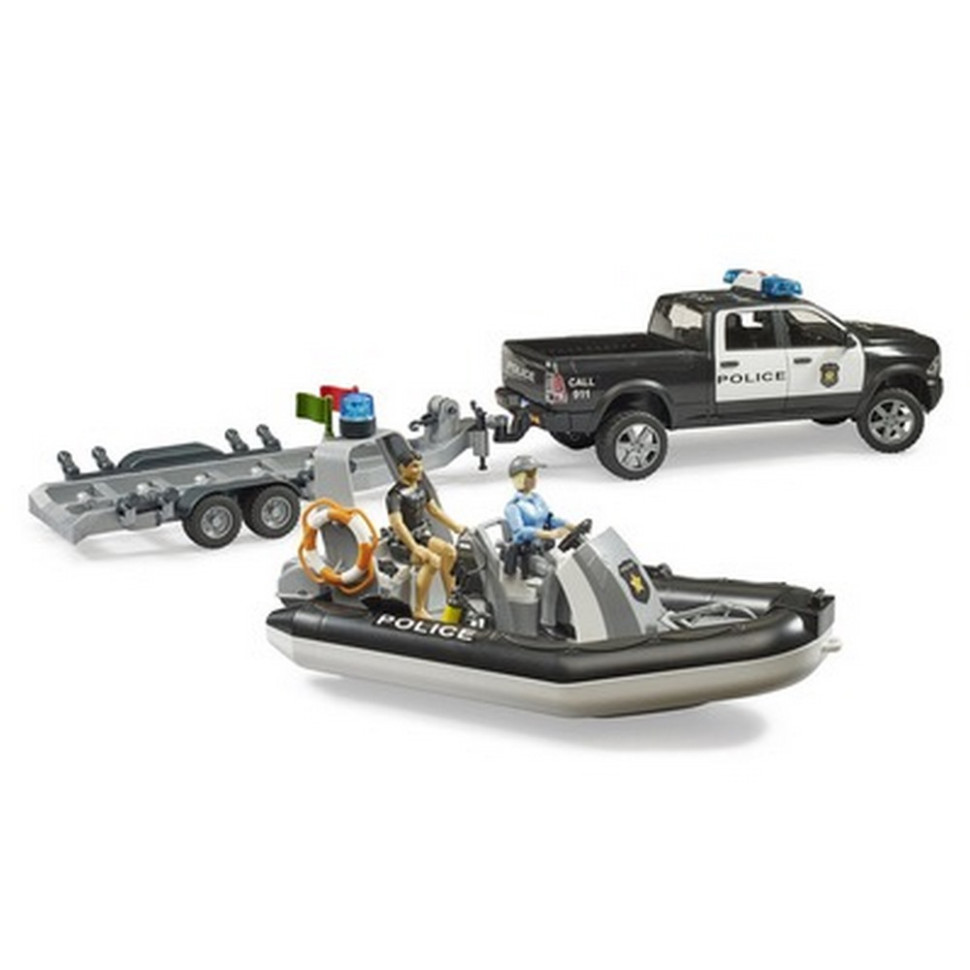Поліцейський автомобіль Dodge RAM 2500 Bruder 02507 (1:16)