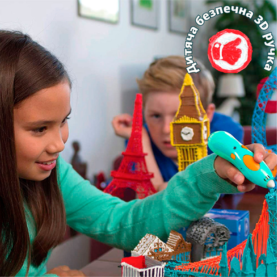 Набор для детского творчества 3D-ручка КРЕАТИВ 3Doodler Start Plus SPLUS 72 стержня