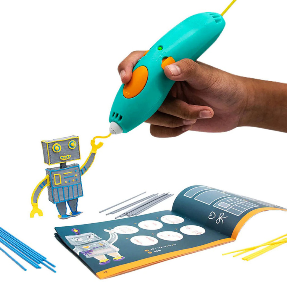 Набор для детского творчества 3D-ручка КРЕАТИВ 3Doodler Start Plus SPLUS 72 стержня
