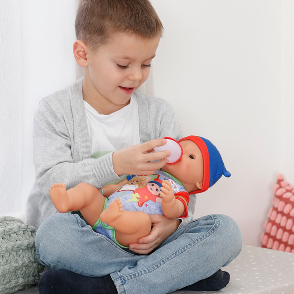 Дитяча лялька Джонас BABY born 834848 з аксесуарами 43 см