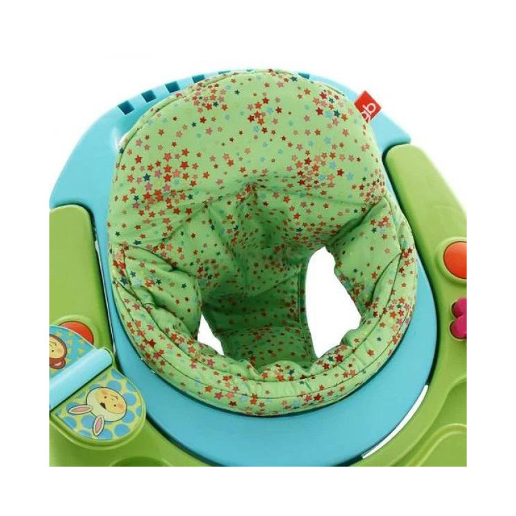 Детские ходунки 2в1 GoodBaby XB606E-4MHL до 12 кг, с погремушками, зеленые