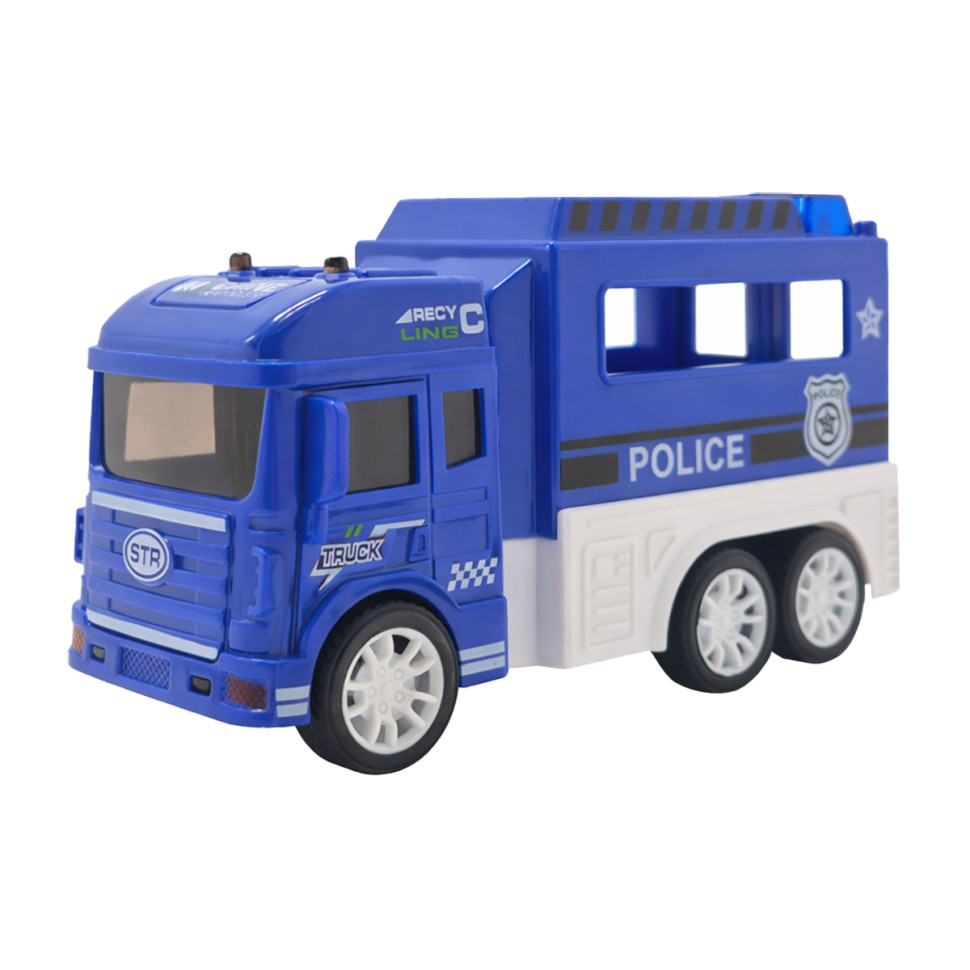 Детская игровая машинка Полиция АВТОПРОМ AP7473(Blue2) пластик