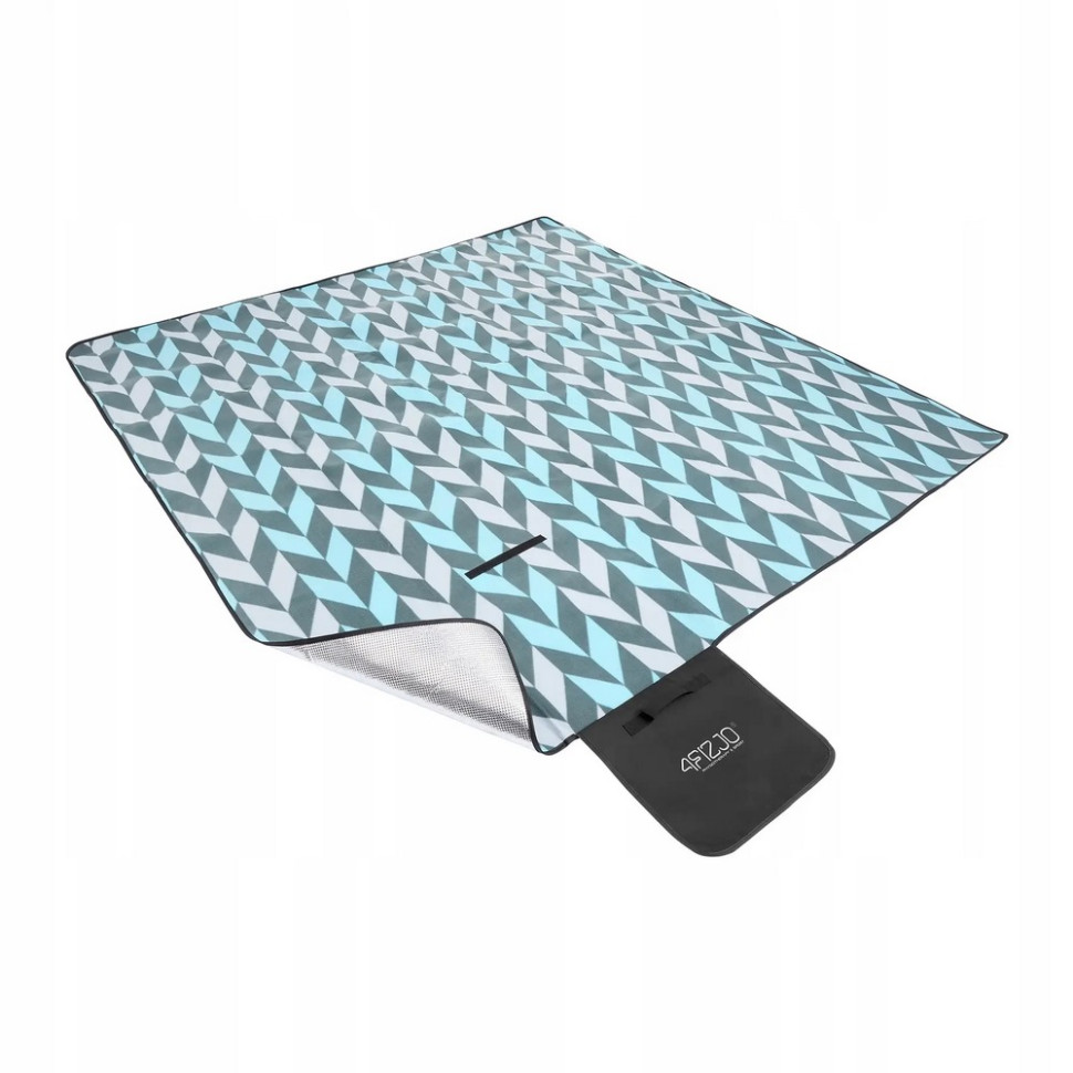Коврик для пикника и кемпинга складной 4FIZJO 4FJ0391, 200 x 200 см