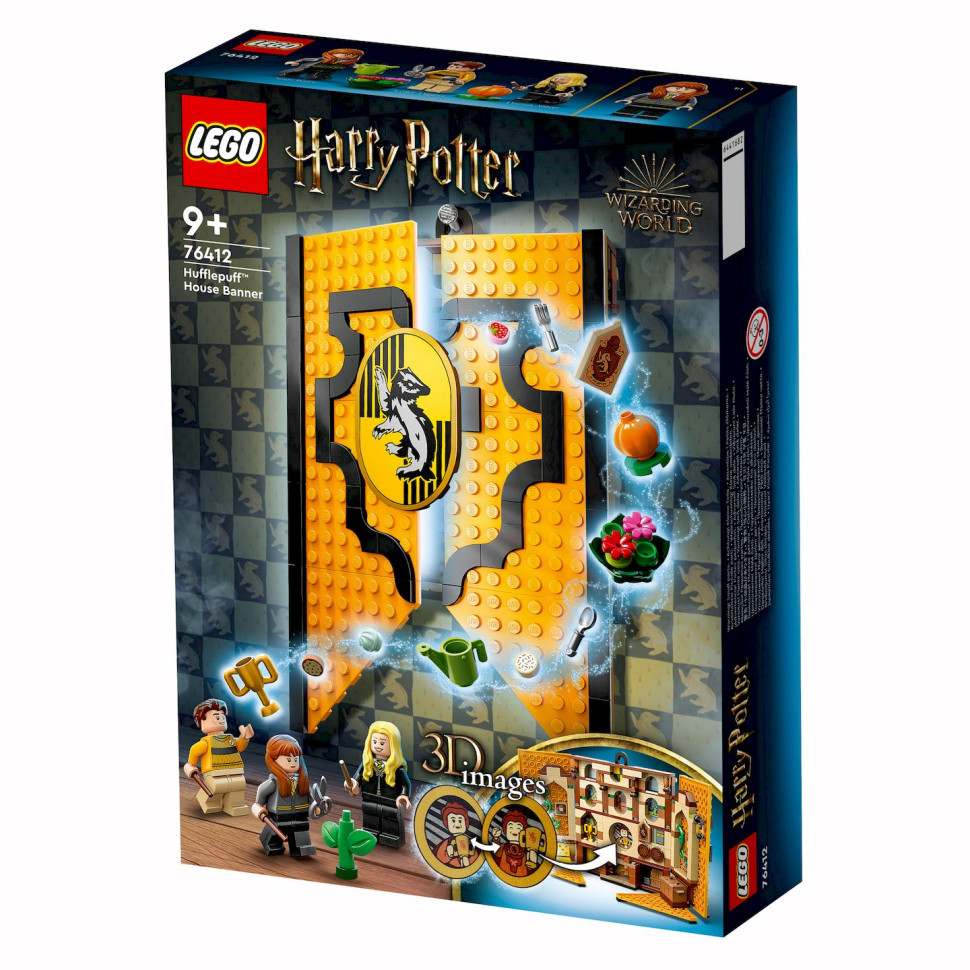 Конструктор Вимпел гуртожитку Гафелпаф LEGO Harry Potter 76412, 313 деталей