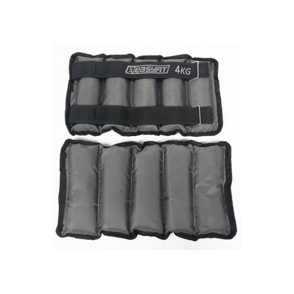Утяжелители для ног и рук с металлом Metal EasyFit EF-AWTМ-400, 4 кг (пара)