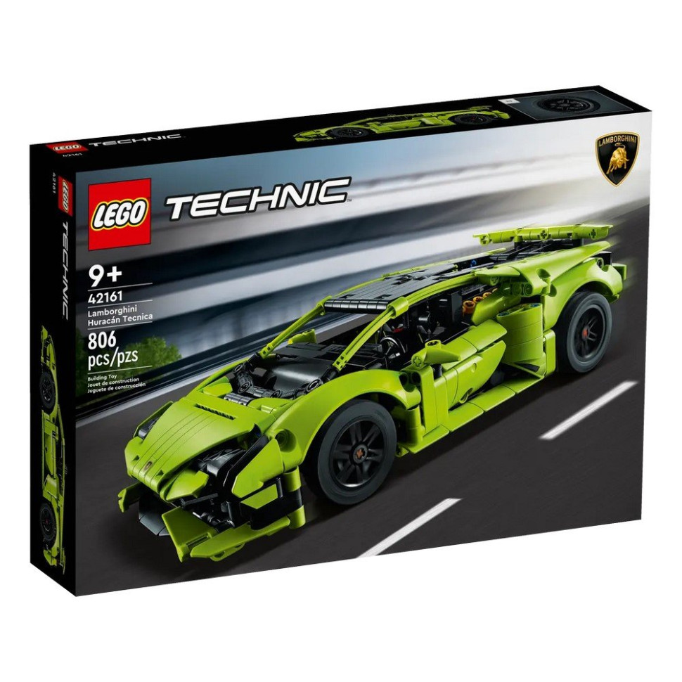 Конструктор Lamborghini Huracán Tecnica LEGO 42161, 806 деталей