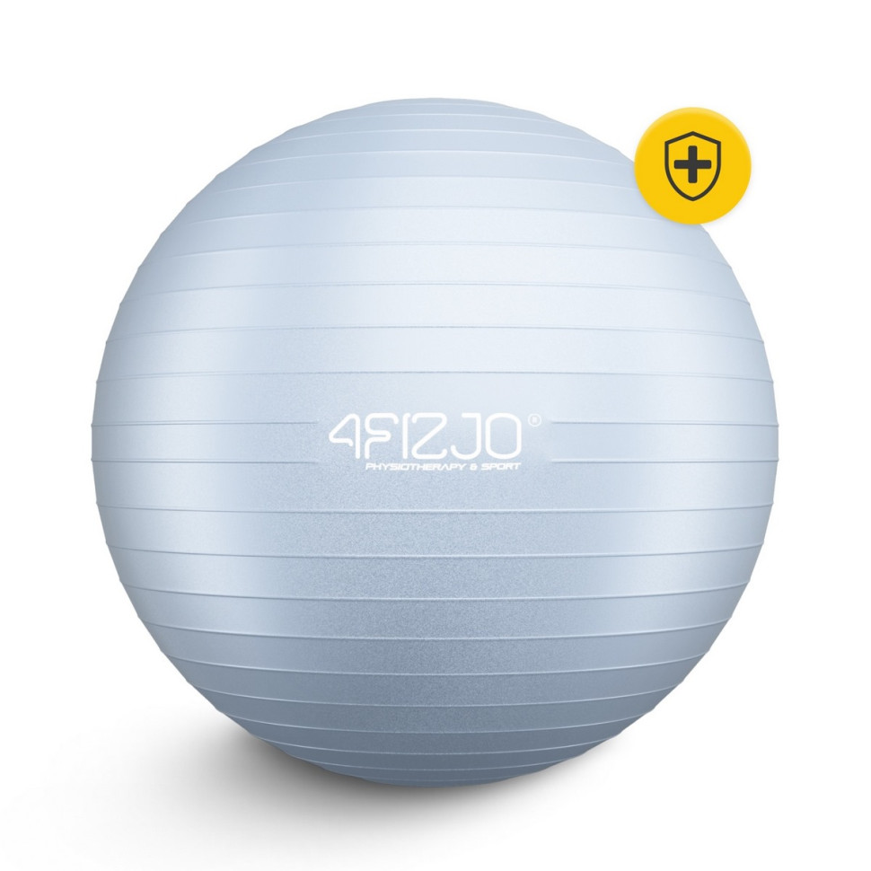 Мяч для фитнеса фитбол 4FIZJO P-5905973404747, 55 см, Grey