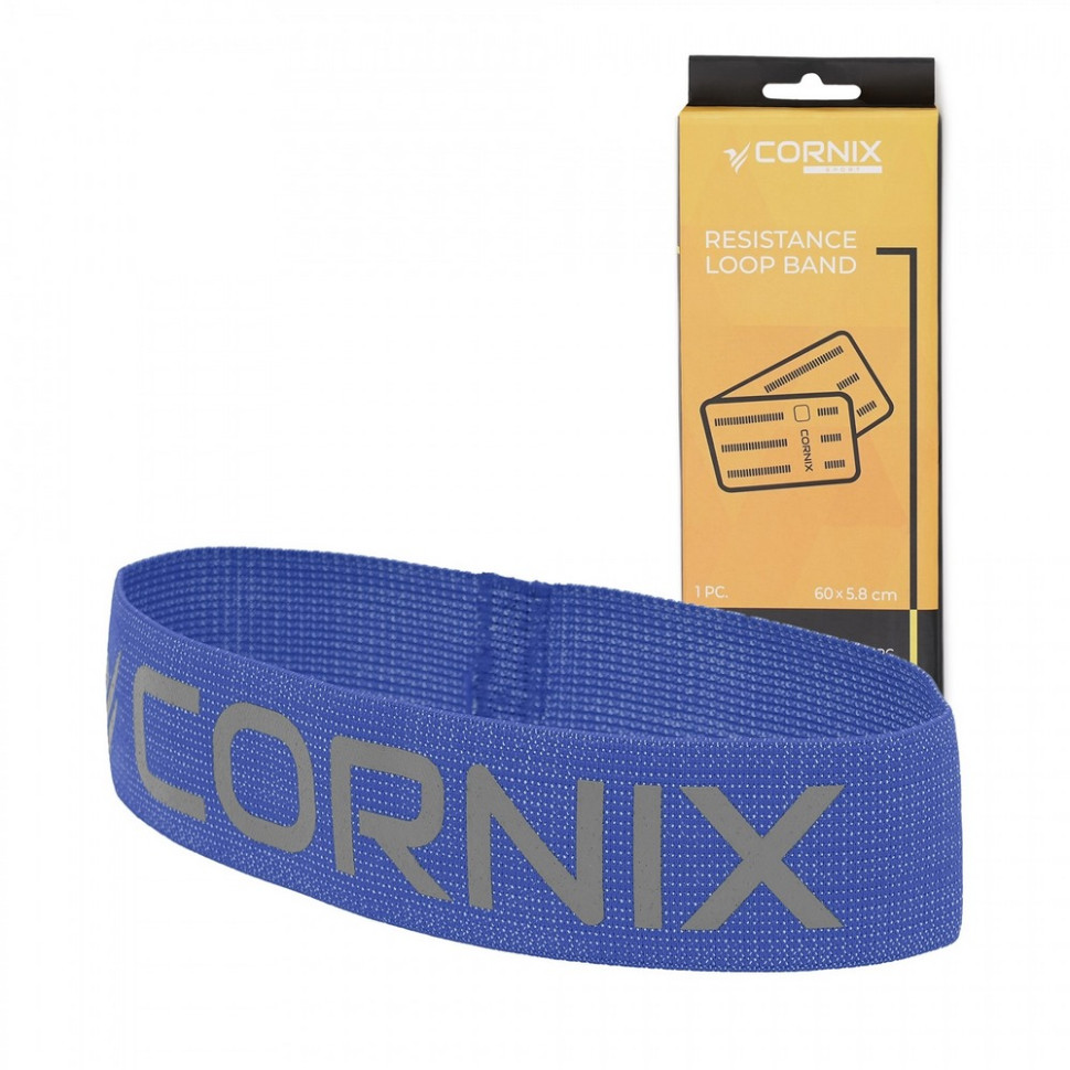 Гумка для фітнесу та спорту з тканини Loop Band Cornix XR-0139, 11-14 кг